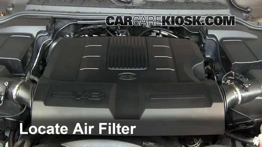 2011 Land Rover LR4 HSE 5.0L V8 Filtre à air (moteur)